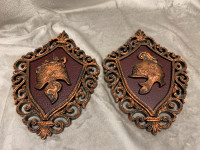 Vintage classic two Coppercraft coat of arms!