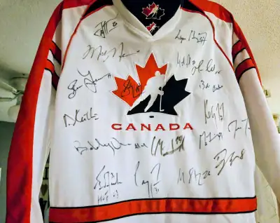 Team Canada Signed Jersey, View more