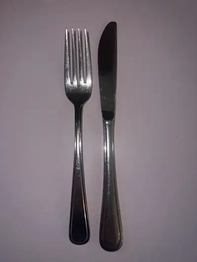 Stainless steal cutlery, View more