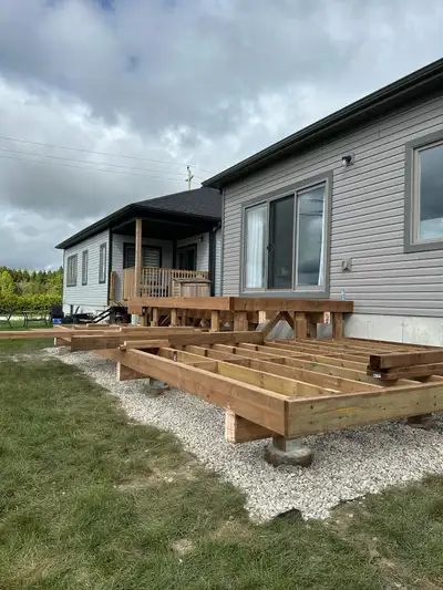 Must be proficient in DECK building with at least 3-5 years of credible deck building experience. PT...