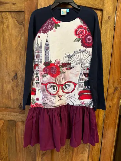 Dress Nanö girl 6x new - Robe fille 6x 119 cm, View more