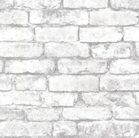 White Brick Wallpaper 2 rolls 