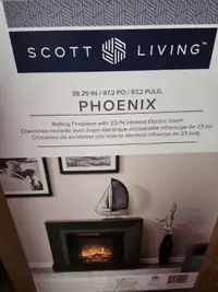 BRAND NEW ELECTRIC FIREPLACE