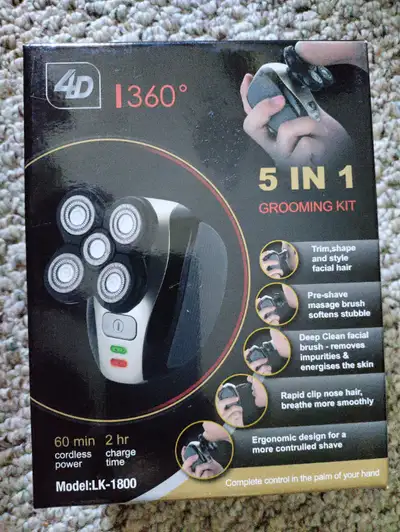 New 4D/360° 5 in 1 Grooming kit for sale., View more