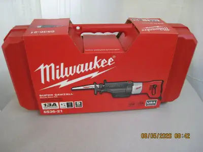 Milwaukee  Super Sawzall, 13 Amps, View more