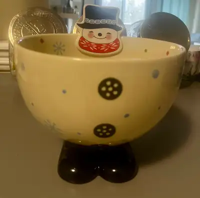 Temptations Snowman Bowl, View more