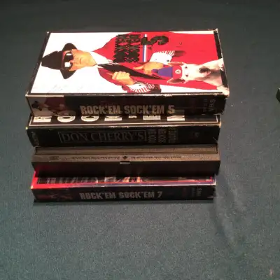 All in good condition VHS movies such as Grease CD such as Oprah collection…this one has never been...