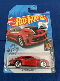 Hot Wheels Factory Sealed 18 Copo Camaro US Exclusive Red