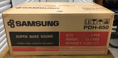 Samsung Stereo Radio Cassette Recorder, View more