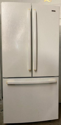 Huge Kenmore Fridge, French door bottom freezer Model,