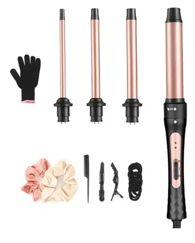 Jaeton Curling Wand, 4 in 1, curling iron wand set $20, NEW, View more
