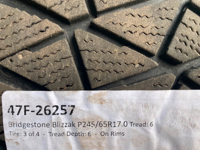 Four winter tires on rims in Tires & Rims in City of Halifax - Image 2
