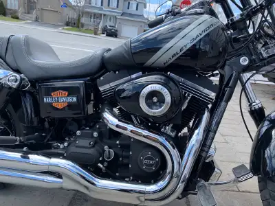 This bike is almost new with only 9000km and many optional original Harley Davidson parts. Must see.