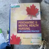 Psychiatric and Mental Health 3rd edition, hard cover book