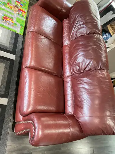Leather couch  , View more