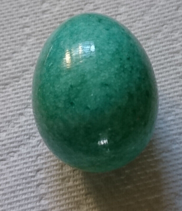 Vintage Green/ Blue Alabaster Marble Egg in Arts & Collectibles in Oshawa / Durham Region - Image 4