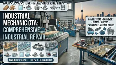 Industrial Mechanic / Millwright - Fix it All, View more
