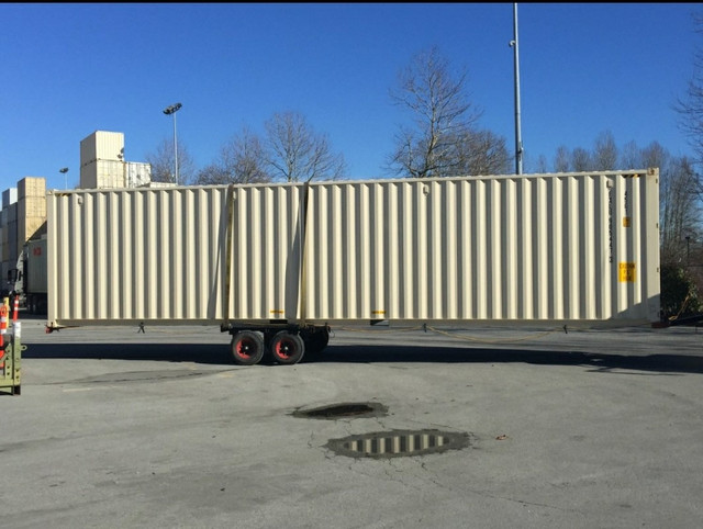 40' HC NEW One-Trip Shipping Container / Sea can / Storage in Outdoor Tools & Storage in Abbotsford - Image 3