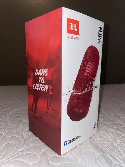 lling my JBL Flip 6 Speaker! Brand new, never used, and ready to deliver awesome sound. It’s waterpr...