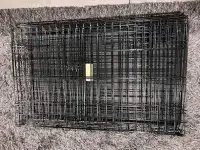 Cage pliante pour chien marque "Contour", grandeur moyen/grand