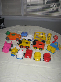 Vintage Fisher Price Vehicle Car Little People Replacement Toys