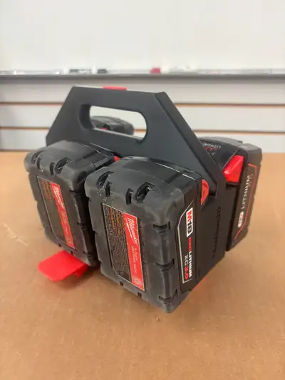 Brand New Milwaukee M18 Battery Caddy Holder 4 or 6 Pack Packout, View more
