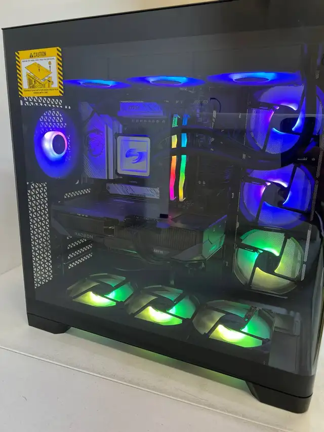 16GB 4TB Skytech Gaming PC Desktop Ryzen 9 in Desktop Computers in Edmonton - Image 4