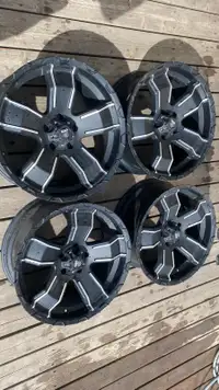 20” BLACK IRON alloy wheels 