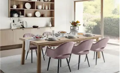 Structube Thessalia Dining Table (102”) – Solid Wood – Excellent, View more