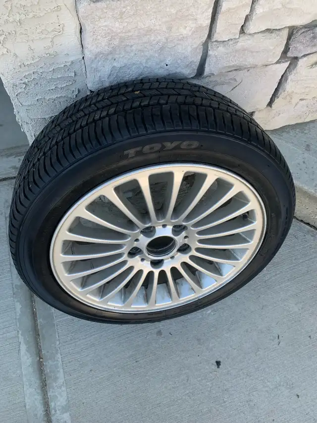 One new spare tire on wheels 5x120 in Tires & Rims in Edmonton - Image 5