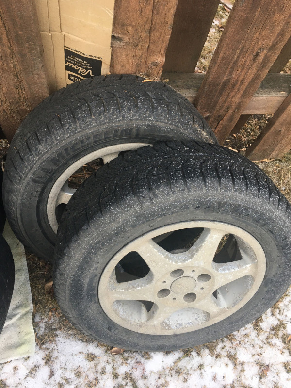 185/65R14 , Michelin Winter tire , set of 4 on rim in Tires & Rims in Edmonton - Image 3