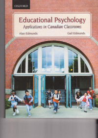 Books - Educational Psychology: Applications in Cdn. Classrooms