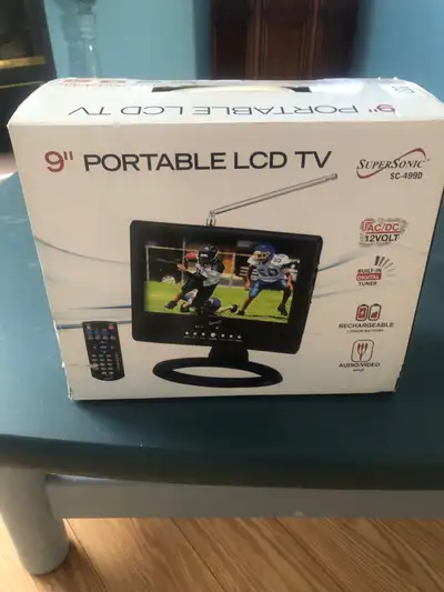 9” Portable LCD TV, View more