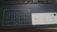 Asus laptop with number pad 