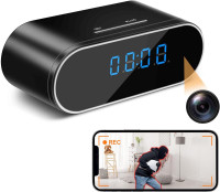 1080P Hidden Spy Camera Wireless WiFi Hidden Camera Clock Hidden