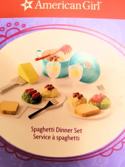American Girl Doll Spaghetti Dinner, View more