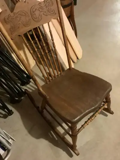 antique rocking chair, View more