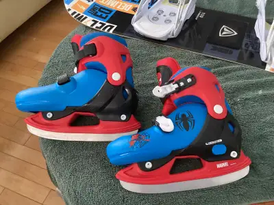 Youth Ice Skates Adjustable Marvel  Size 2, View more