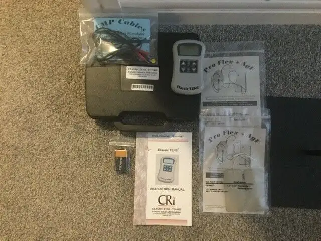 Classic TENS Unit..Portable Electrical Stimulator...With Case65585443377027120