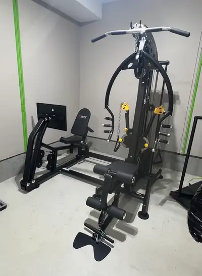 **Comprehensive Equipment - The Altas Strength Multiple Function Home Gym 179B allows users to targe...