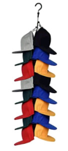 Lids cap rack holds 15 caps
