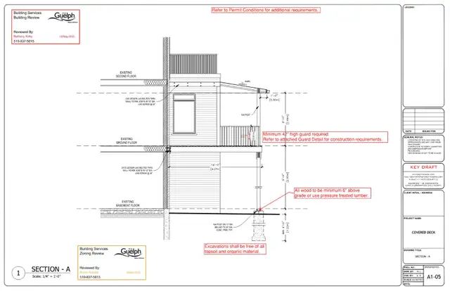 Building Permit Drawings | P.Eng Structural | Legal Basement | M in Other in Mississauga / Peel Region - Image 9