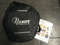 Nuwave precision induction cooktop with carrying case