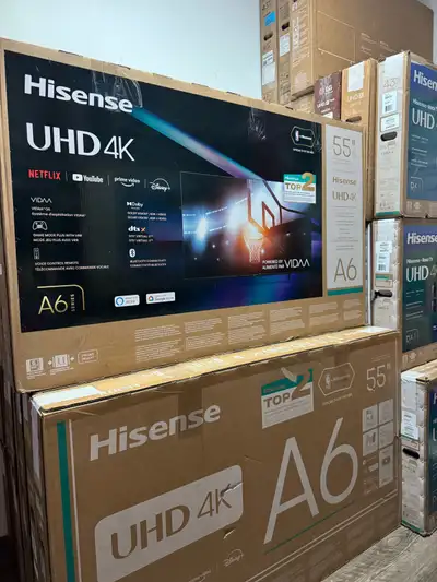 Découvrez une expérience visuelle immersive avec ce téléviseur Hisense UHD 4K de 55 pouces, offrant...