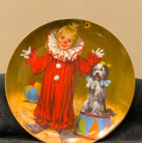 Vintage Reco’s First Edition. TOMMY the CLOWN numbered plate