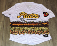 Rochester Red Wings Plates White Jersey size 2XL