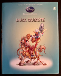 Duck Quixote Disney Literature Classics Book 5 like NEW