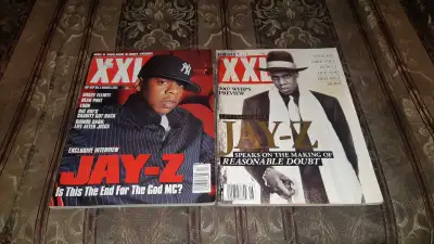 Jay-Z XXL Magazine Dec 2003 Aug 2006 $60 for the pair