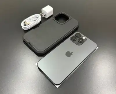 iPhone 16 PRO MAX 256GB Black - UNLOCKED - W/RUGGED CASE, View more
