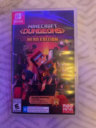 Nintendo switch Minecraft dungeons  hero edition, View more